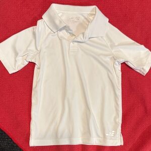 BCG Kids Classic White Polo Shirt